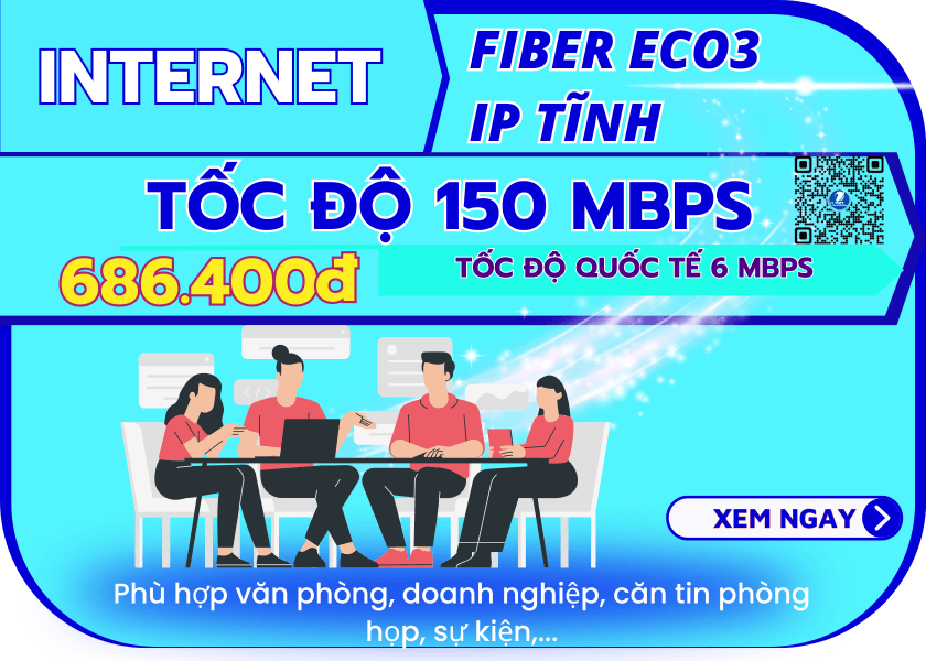 FiberEco3 - IP Tĩnh