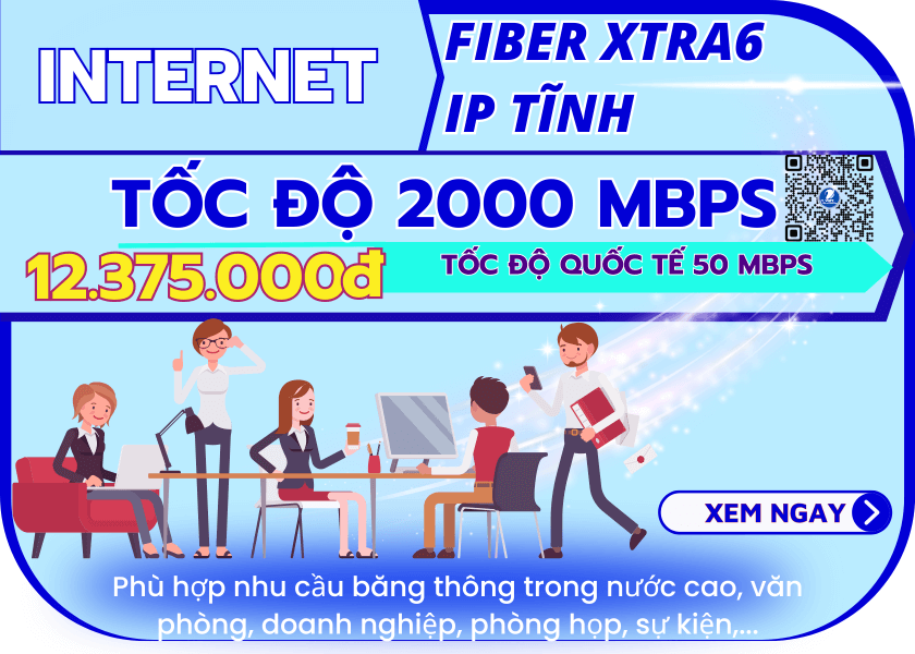 FiberXtra6 - IP Tĩnh
