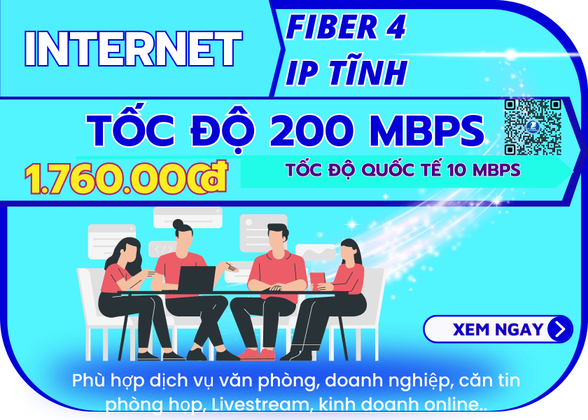 Fiber4 - IP Tĩnh