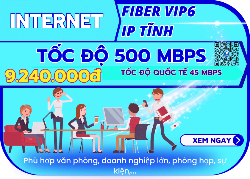 FiberVip6 - IP Tĩnh