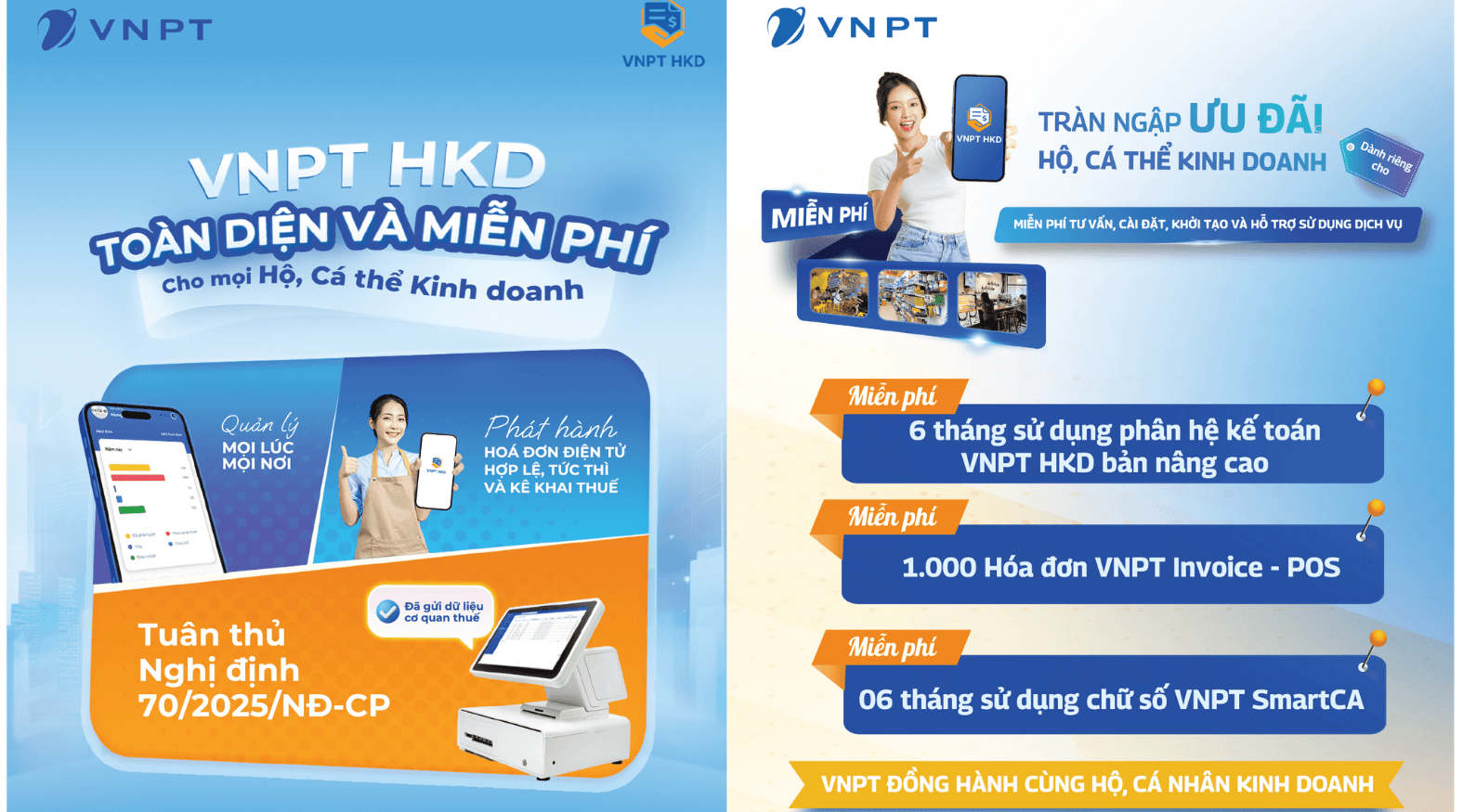 Ưu đãi khi đăng ký HKD VNPT miễn phí 6 tháng sử dụng