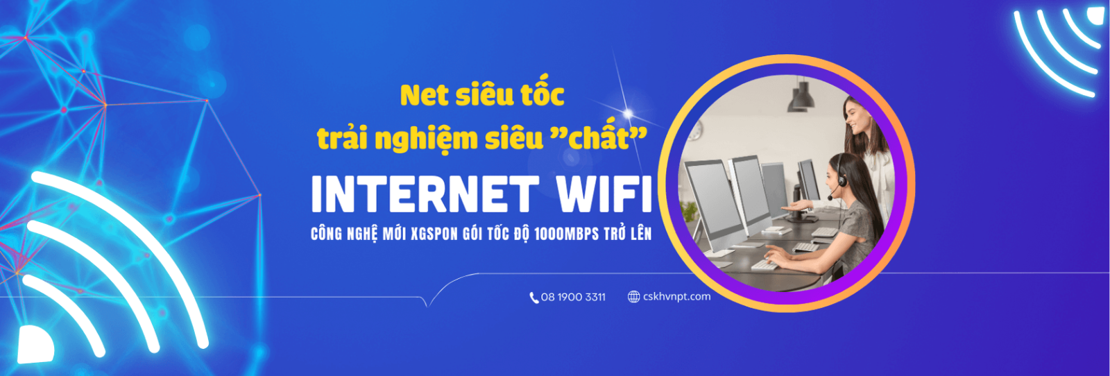 Các Gói Cước Internet Công Nghệ XGSPON siêu tốc độ VNPT