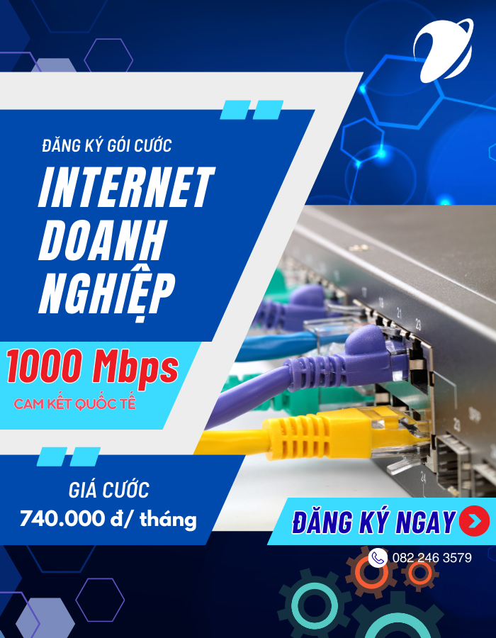 Các Gói Cước Internet Cáp Quang dành cho Doanh Nghiệp Của VNPT - Phân cấp