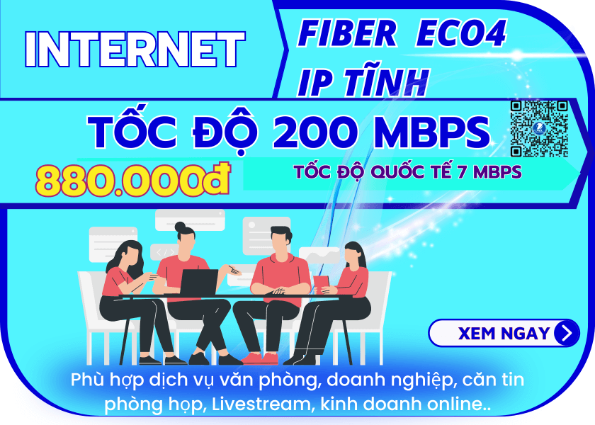 FiberEco4 - IP Tĩnh