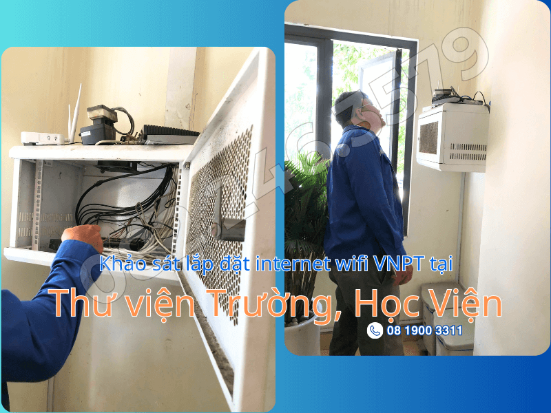 Kiểm tra thiết bị hệ thống mạng của trường