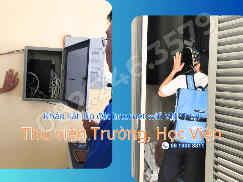 Khảo sát tư vấn dịch vụ internet tốt nhất cho nhà trường