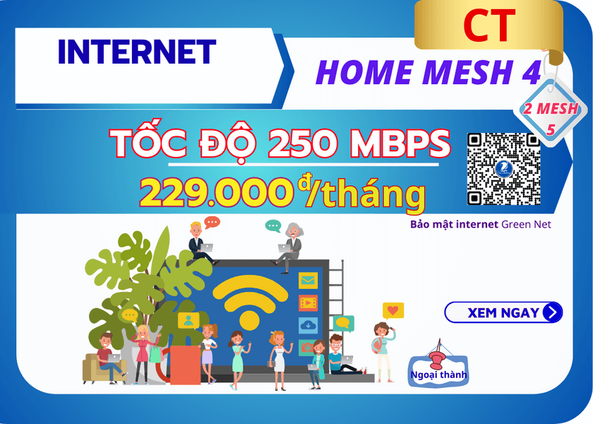 Đăng ký mạng wifi tại Vinhomes Grand Park