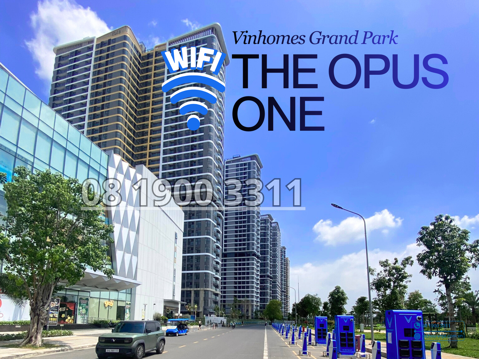 Lắp internet tại The Opus One Vinhomes Grand Park