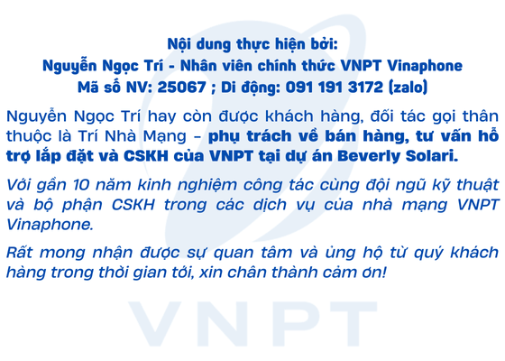 Trí VNPT tại The Tropical