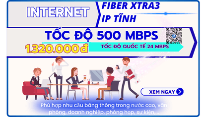 FiberXtra3 - IP Tĩnh